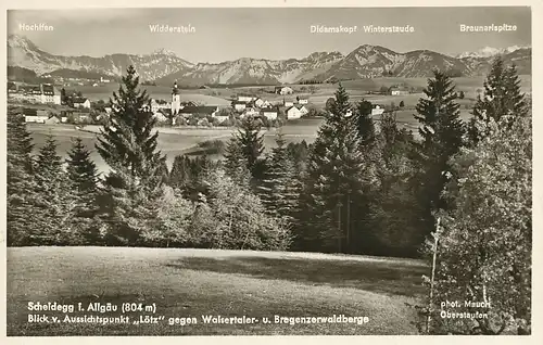 Scheidegg Panorama gl1954 126.580