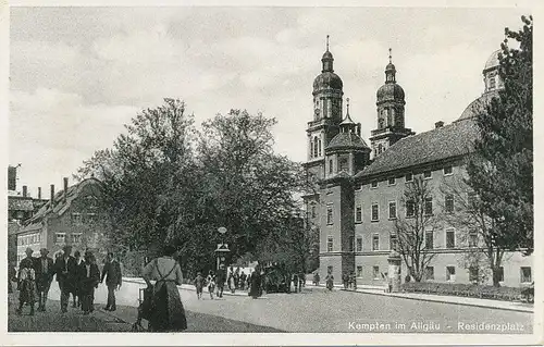 Kempten Residenzplatz feldpgl1942 123.494