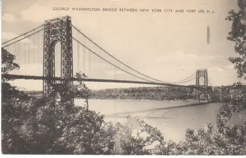 New York City George Washington Bridge ngl B6142