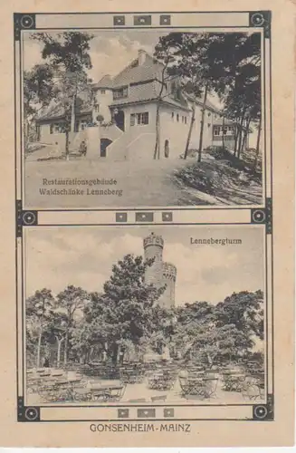 Gonsenheim/Mainz Waldschänke Lenneb. feldpgl1918 94.608