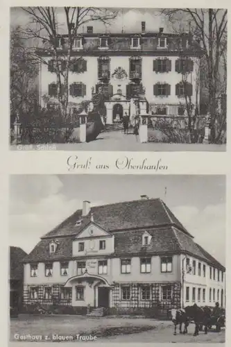 Obenhausen Schloss Gasthaus z. bl. Traube ngl 200.426