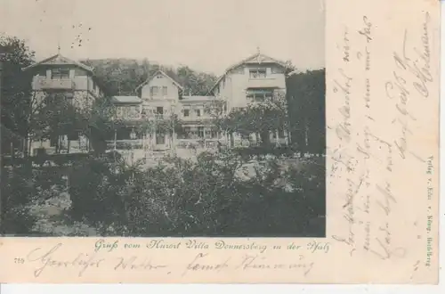 Gruß vom Kurort Villa Donnersberg gl1898 93.453