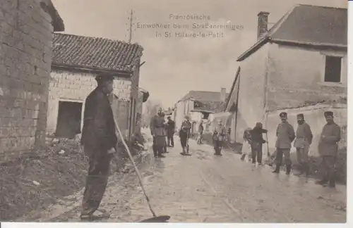 St.Hilaire-le-Pet. Straßenreinigung feldpgl1915 201.212