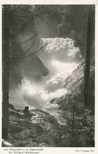 Isar-Wasserfall bei Wallgau ngl 119.941