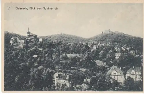 Eisenach Blick von Sophienruh gl1934 B6857