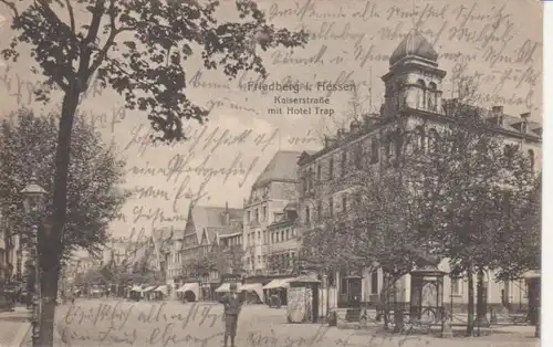 Friedberg Kaiserstraße Hotel Trap feldpgl1917 95.455