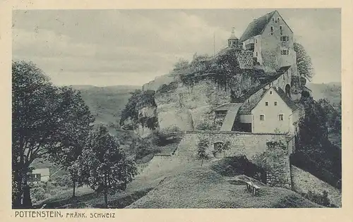 Pottenstein Burg glca.1930 121.706