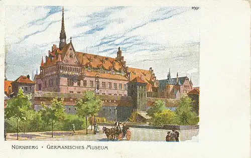 Nürnberg Germanisches Museum ngl 124.835