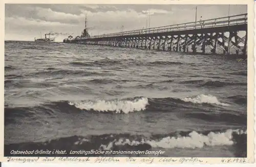 Grömitz in Holstein Landungsbrücke gl1937 94.200