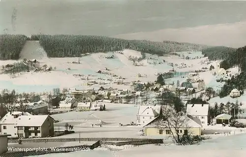 Warmensteinach Panorama im Winter gl1972 121.777