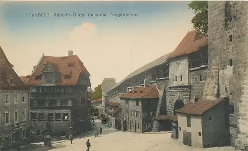 Nürnberg Albrecht-Dürer-Haus Tiergärtnertor ngl 124.877