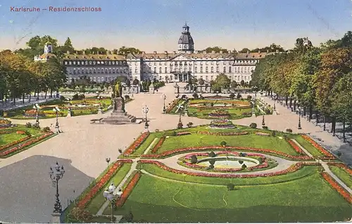 Karlsruhe Residenzschloss feldpgl1915 133.674