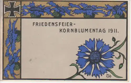 Frankfurt/M. Friedensfeier Kornblumentag gl1911 98.009