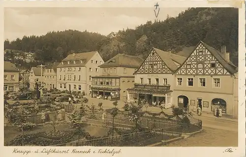 Bad Berneck Marktplatz gl1940 121.817