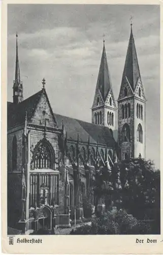 Halberstadt Der Dom gl1944 B6405