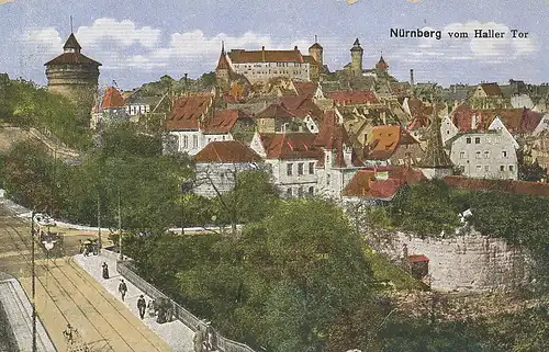 Nürnberg vom Haller Tor gesehen gl1922 124.363