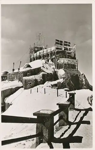 Zugspitze Observatorium und Münchner Haus ngl 128.086