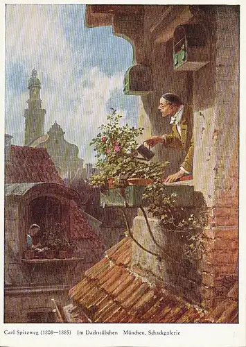 Carl Spitzweg: Im Dachstübchen ngl 113.315