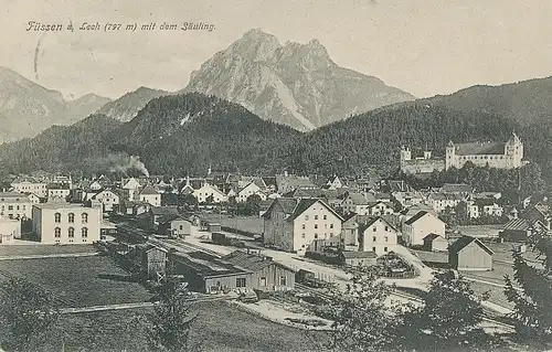 Füssen Panorama gl1911 123.280