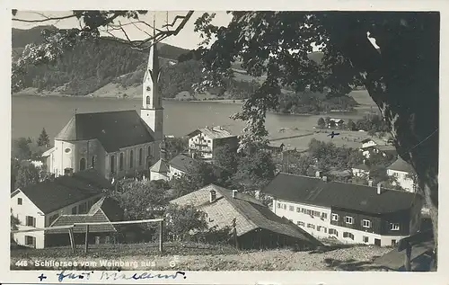 Schliersee vom Weinberg aus gesehen gl1936 120.364