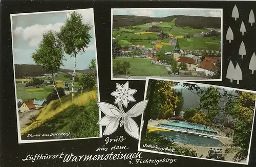 Warmensteinach Schwimmbad Dürrberg Totale ngl 121.790