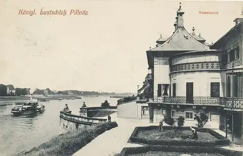 Dresden Schloss Pillnitz Wasserpalais gl1917 127.378