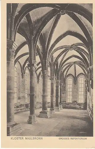 Kloster Maulbronn Großes Refektorium ngl B9565