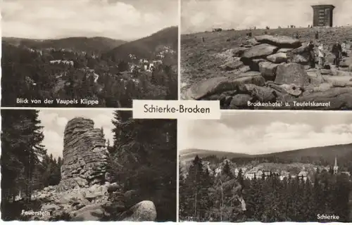 Schierke-Brocken Mehrbildkarte ngl B6429