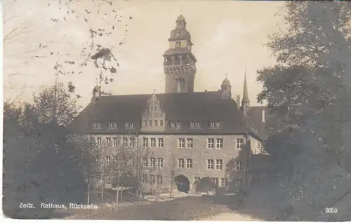 Zeitz Rathaus Rückseite gl1930 B6553