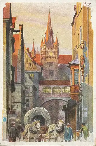 Nürnberg Rathausgasse feldpgl1917 124.842