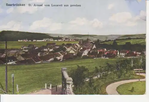 Saarbrücken St. Arnual Panorama gl1915 95.050