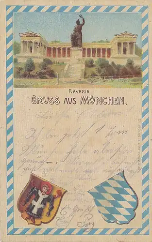 München Bavaria mit Ruhmeshalle ngl 124.029