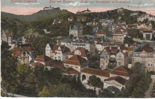 Eisenach Blick vom Kurhaus gl~1910? B6856