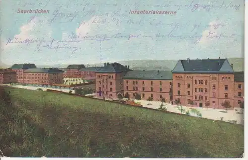 Saarbrücken Infanteriekaserne gl1908 95.044