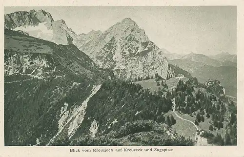 Garmisch Blick vom Kreuzjoch ngl 128.006