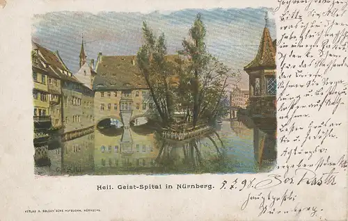 Nürnberg Heilig-Geist-Spital gl1898 124.469