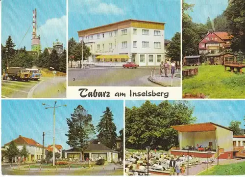 Tabarz am Inselsberg Mehrbildkarte gl1981 B6686