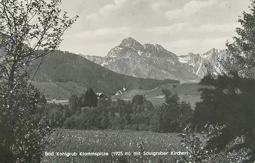 Bad Kohlgrub Klammspitze gl1961 120.096