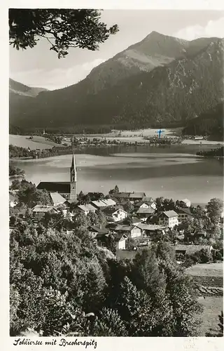 Schliersee mit Brecherspitz gl1961 120.357