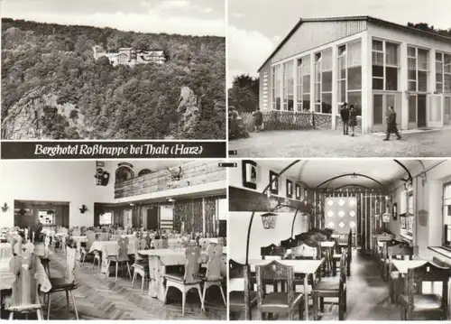 Berghotel Roßtrappe bei Thale/Harz ngl B6558