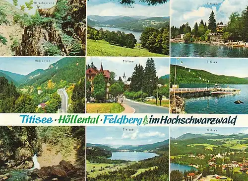 Schwarzwald Titisee Höllental Feldberg ngl B8336