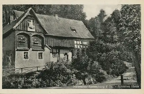 Neusalza-Spremberg - ältestes Haus ngl 127.665