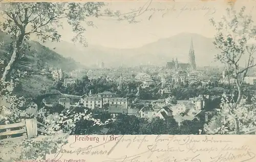 Freiburg Stadtpanorama gl1900 134.492