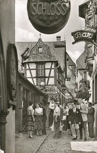 Rüdesheim a.Rh. Drosselgasse gl1964 131.256