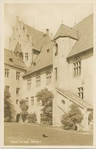 Füssen Schlosshof gl1943 123.305