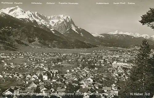 Garmisch-Partenkirchen Panorama ngl 128.177