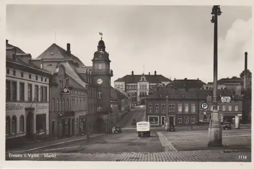 Treuen i. Sa. Markt gl1933 97.899