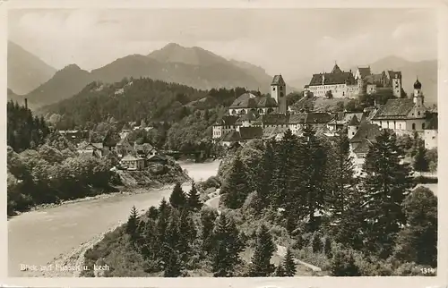 Füssen Panorama gl1937 123.343