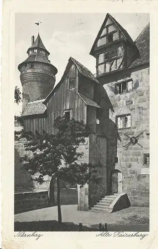 Nürnberg alte Kaiserburg gl1930 124.667