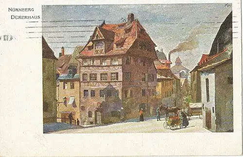 Nürnberg Albrecht-Dürer-Haus gl1910 124.894